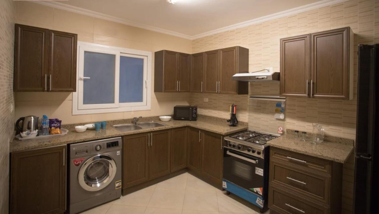 Parkside Boutique 3 Bbr Serviced Apartment - Ocean Blue - Near Airport Kairo Eksteriør bilde